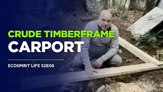 Assemble and raise the carport timbers.