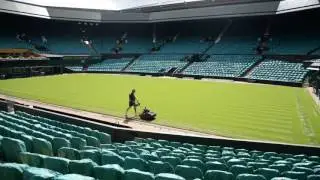 Centre Court receives first cut ahead of The Championships 2017
