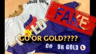 Original VS FAKE Go for Gold Jersey