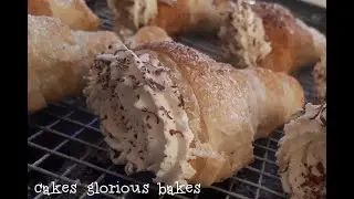 How To Make Cream Filled Pastry Horns - CGB