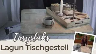 Stabilität für deinen LAGUN Tisch: Holzplatte mit Easysticks verstärken
