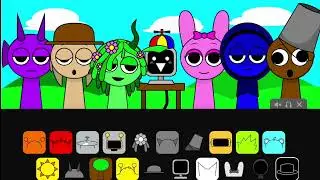 Incredibox Sprunki Sinner Edition But WITH LOVE SUS MOD! Raddy Mr.Sun Orange Oren complete edition