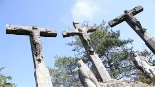 1001 Escapades : Le chemin de croix monumental de Callac à Plumelec, Morbihan (56)