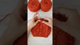 TUTORIAL GORRO A DOS AGUJAS. Es muy f&aacute;cil de tejer ya que est&aacute; tejido con puntos b&aacute;sicos #tejido