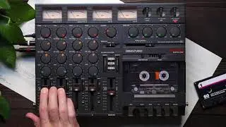 Tascam Porta One - Ambient Piano Tape Loop