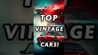 Vintage Legends You Can Still Own Today! #automobile #trendingshorts #cars #shorts #top #cartok