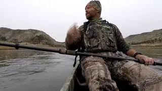 Missouri River Breaks Canoe Hunt Fall 2017