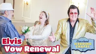 Titi & Roberto's Elvis Vow Renewal in Las Vegas | Graceland Chapel