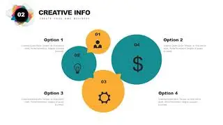 Colorful Marketing Annual Report PowerPoint template