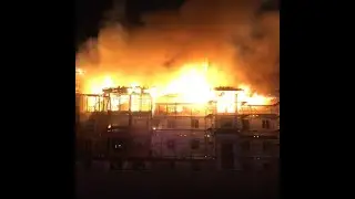 North Las Vegas Fire Department Saved Apartment Complex Under Construction 2 Alarm Fire