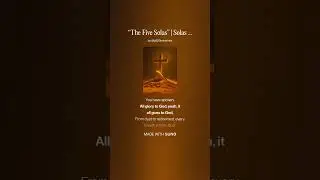 &ldquo;The Five Solas&rdquo; | by Exegetik | Solas Five Album