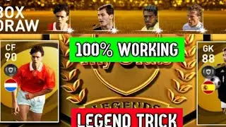 LEGEND Black Ball Trick in LEGENDS Worldwide Clubs Box Draw || Pes 2021 Mobile