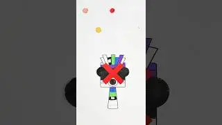 Sprunki OC Six Puzzle Matching Colors #sprunki #incredibox #numberblocks #art #diy #shorts