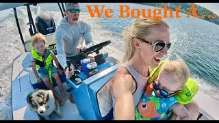 WE BOUGHT A....BOAT - East Cape Vantage Flats Boat - Lake Martin, AL - Ep. 1