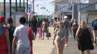 Shore towns extending the beach season