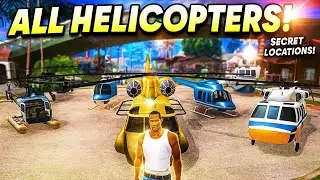 How to Get Every Helicopters in GTA San Andreas (All Locations)