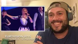 ESC 2015 Reaction Series to 18th Place - LITHUANIA!