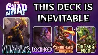 Infinity Harassment &ndash; Lockheed Chips While Stones Flood | Marvel Snap Gameplay