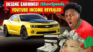REVEALED! IShowSpeed's Mind-Blowing YouTube Income 💸🔥