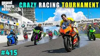 THE CRAZIEST RACING TOURNAMENT EVER🏆! | GTA V GAMEPLAY #415