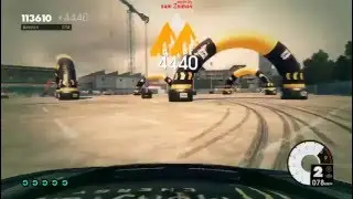 Dirt 3: дрифт обучение и платиновая медаль.