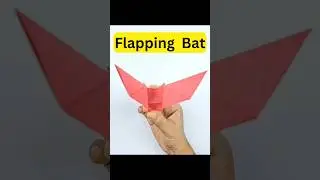 Origami Flapping Bat