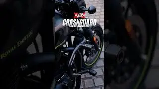 MotoTorque Crash Guard for Hunter 350&mdash;strong protection, clean style, ride with confidence.