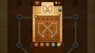 line puzzle string art pine level 21