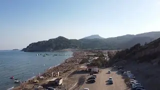 Rhodos 2025 - Tsambika Strand: Anfahrt, Liegensituation und Meer