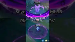 Suyou Sasuke vs Richter naruto x mlbb #mlbb #aov