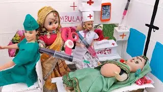 Barbie Doll All Day Routine In Indian Village/Raadha ki kahani part -82/Barbie Doll Bedtime Story।।