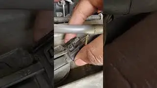 Using a zip tie to temporary fix a broken connector on ignition coil pack ￼