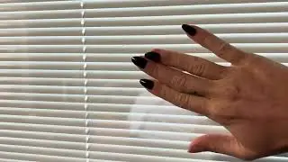 ODL Enclosed Blinds for Doors in Double Pane Tempered Clear Glass - Outer Frame Measurement 24