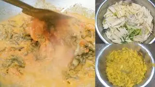 আলু সবজি এবং টমেটো দিয়ে চুনো মাছের চচ্চড়ি / Lime fish stew with potatoes, vegetables and tomatoes 