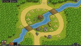Kingdom Rush ⚔️ Twin Rivers Pass 🌊 Campaign Veteran 100% Guide 4K Walkthrough