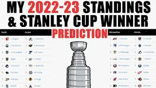 My NHL 2022-23 Standings & Stanley Cup Winner Prediction