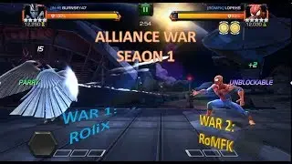 Alliance War Season 1: Double War! In-H vs Rolix & RoMFK