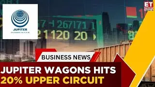 Jupiter Wagons Upper Circuit, Defence Stocks Surge | Nifty Eyes 26,300 Ahead of Weekly Expiry
