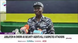 Imo Unrest: Jubilation In Owerri As Security Agents Kill 5 Suspected Attackers | NEWS