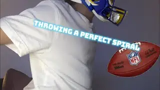 How to throw a perfect spiral