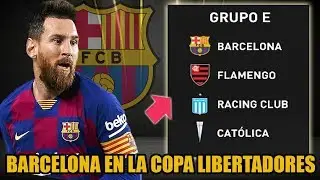 QUE PASARIA SI EL BARCELONA JUGARA LA COPA LIBERTADORES - FIFA 20 Modo Carrera