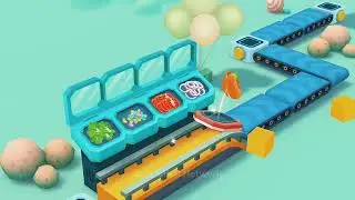 Food factory🌭🌭🍔 | Food Factory Cartoon | Baby Cartoon Video | Animation Network