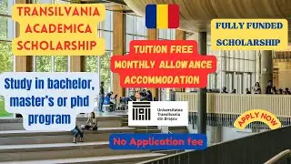 STUDY IN EUROPE FOR FREE - NO TUITION FEE, MONTHLY ALLOWANCE, NO APPLICATION FEE, NO IELTS