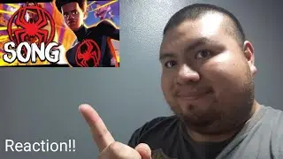 Reaction to Spiderman Across the spider verse pop song 
