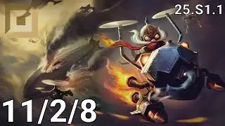 Corki ADC vs Varus - EUW diamond  | Patch 25.S1.1