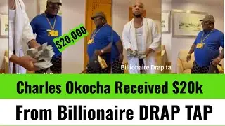 Moment Charles Okocha Received $20k From Billionaire Drap Tap | A Liberian Billionaire!