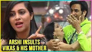 Arshi Khan INSULTS Vikas Gupta And His Mother On His BIRTHDAY | Vikas Gupta Birthday Party 2018