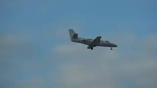 Private Cessna 501 Citation SP F-HFRA Landing Malaga LEMG