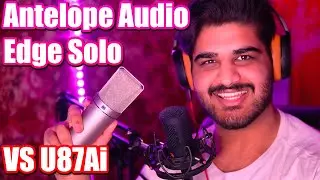 Antelope Audio Edge Solo Microphone Emulation Demonstration (vs Neumann U87Ai)