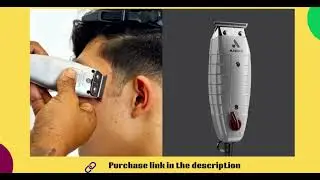 Andis 04780 Professional T Outliner Beard & Hair Trimmer for Men